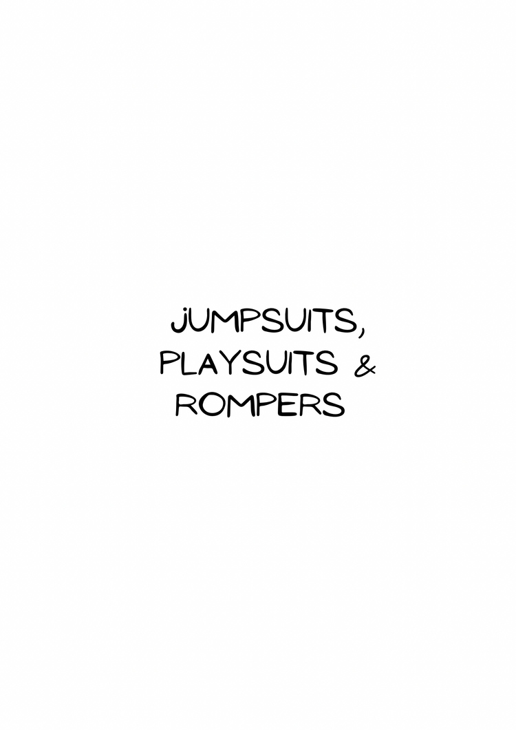 JUMPSUITS, PLAYSUITS & ROMPERS