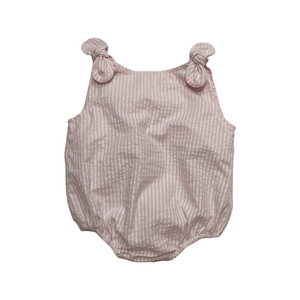 Pink Knot Romper